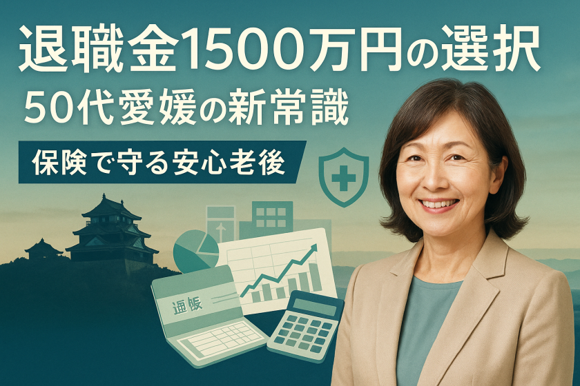 愛媛県50代の退職金活用術｜保険で1500万円を守る方法